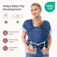 thumbnail image 2 of Momcozy Fular Bebé Elastico Portabebé Ergonomico Canguro para Bebés 3,6 a 15,8 kg, 2 of 6
