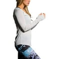 thumbnail image 3 of Onzie Hot Yoga Wave Long Sleeve Top 385, 3 of 8