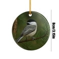 thumbnail image 2 of Christmas Tree Ornament Pendant 3-Inch Acrylic Tag Decoration Theme Party Crafts Holiday Hanging Decor for Indoor Home Xmas Tree Festive Decorations Lightweight Gift Tags J, 2 of 7