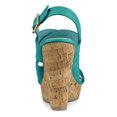 thumbnail image 3 of Women's Platform Heels Ankle Strap Wedges Sandals, 3 of 6