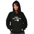 thumbnail image 4 of How Cut Carbs Cutter Foodie Pizza Unisex Plus Fleece Graphic Hoodie Brisco Brands 2X, 4 of 5