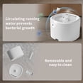 thumbnail image 3 of Cat Water Fountain + Scratching Tower, Automatic Super Silent Pet Drinking Dispenser Dog Water Bowl Dispenser for Indoor, 3L, 3 of 5