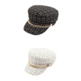 thumbnail image 1 of Paquete de 2 sombreros para mujer, sombrero de vendedor de periódicos, sombrero de , elegante para niñas Fernando Sombrero de vendedor de periódicos para mujer, 1 of 8