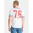thumbnail image 3 of Budweiser Men's and Big Men's Baseball Jersey, Sizes XS-3XL, 3 of 5