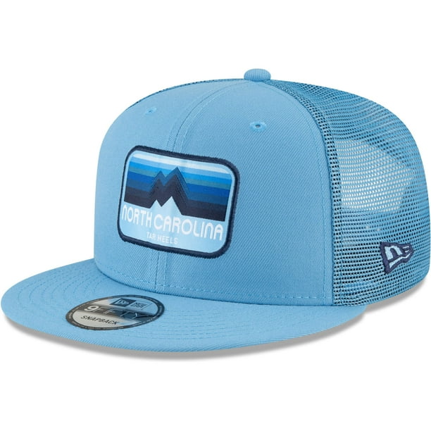 North Carolina Tar Heels New Era Perspective Trucker 9fifty Snapback Hat Carolina Blue Osfa Walmart Com