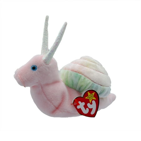 Ty Beanie Baby: Swirly the Snail | Stuffed Animal | MWMT price history on PriceWatchPro