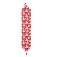 thumbnail image 1 of Xmas Tablecloth Festival Rectangular Table Runner Dress Desktop Party Decorations Wedding Party Background New Adornment Red White Tree, 1 of 9