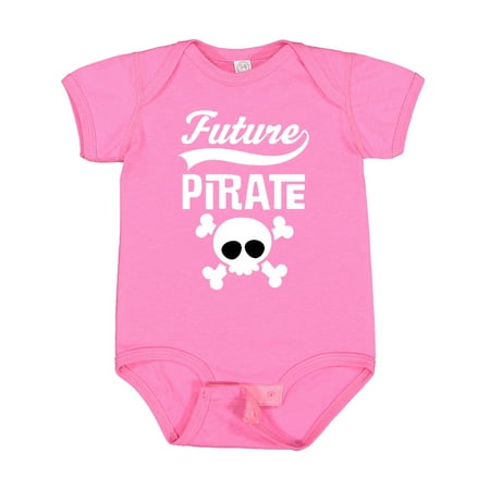 

Inktastic Future Pirate Kids Skull Gift Baby Boy Bodysuit