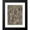 thumbnail image 2 of Bernardino Lanino 19x24 Black Modern Framed Museum Art Print Titled - The Adoration of the Magi (1553), 2 of 5