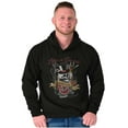 thumbnail image 3 of Life's A Gamble Skull Rose Tattoo Hoodie Sweatshirt Women Men Brisco Brands S, 3 of 6