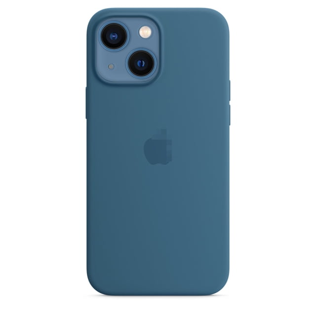 Funda de silicona para iPhone 13 con MagSafe Business-Blue Jay