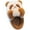 Khaki, variant on Fuzzy Cartoon Panda Plush Animal House Slippers for Boys Girls Kids Warm Fleece Lined Platform Home Shoes Brown Size 3 Big Kids