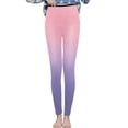 thumbnail image 1 of Gibobby leggings afelpados niña Pantalones para mujer Pantalones casuales Elástico Cintura alta Patrón retro Impreso Forro polar Capris Termal Longitud total Leggings de invierno（Rosa， M), 1 of 5