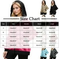 thumbnail image 3 of KkSLirnhs Sweatshirts for Women Plus Size Women's Coat Solid Color Waterproof Windproof Rainproof Jacket Hooded Jacket S Brown, 3 of 9