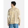 thumbnail image 3 of No Boundaries Men's & Big Men's Long Sleeves Varsity Tee ,Sizes XS-5XL, 3 of 5