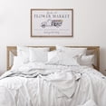 thumbnail image 6 of 23.6×15.7 Inch Spring Sign Decor, Wooden Framed Fresh Cut Flower Market Sign, Spring Flower Wall Decoration for Home Living Room Bathroom Bedroom, 6 of 6