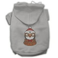 thumbnail image 5 of Christmas Pet Dog  Cat Hoodie Screen Printed, "Hipster Penguin", 5 of 11