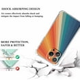 thumbnail image 3 of Retro 70s Sunrays Case for iPhone 13 Pro,Aesthetic Art Design Pattern Soft Full TPU Bumper Cover, 3 of 5