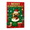 thumbnail image 3 of karymi 2025 Christmas Countdown Calendar featuring 24 2D Pug Doll Acrylic Ornaments Holiday Advent Calendar for Tree Decor Mens Christmas Gifts up to 70% off, 3 of 9