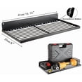 thumbnail image 3 of shiyou-2-Tier Power Tool Organizer, Rust Resistant Metal, Space Saving, Detachable, Wall Mount, 3 of 4