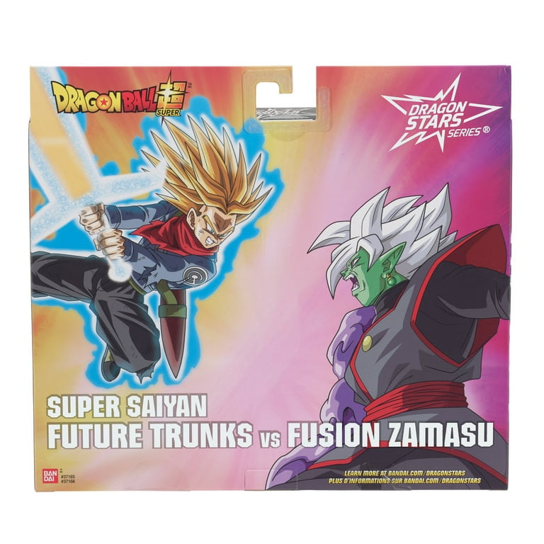 Bandai America - Dragon Ball Super Dragon Stars Battle Pack Future  Trunks Vs. Fusion Zamasu : Toys & Games