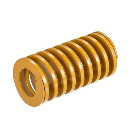 

Die Spring 40mm OD 80mm Long Spiral Stamping Light Load Compression Die Springs Yellow