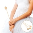 thumbnail image 2 of 12 varitas mágicas de madera sin terminar, varitas de estrella para cosplay, palitos de madera en blanco para hadas, recuerdos de fiesta., 2 of 7