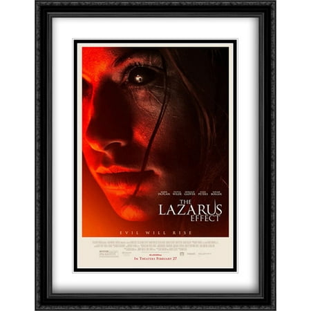 the lazarus effect 28x36 double matted large large black