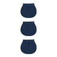 thumbnail image 3 of Becaristey Maternité Grossesse Extensible Réglable à la Taille Élastique Coussinets Prolongateur Bleu 18x17cm 3Set, 3 of 6