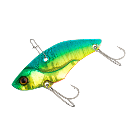 UPC: 0843459016303 | Jackall Fishing KEEBURN 3/8 OZ HL LIM GLD Blade Baits [JKEEB38-HLLG]