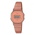 thumbnail image 1 of Reloj Casio Vintage La11wr Color Rosa Oro Super Luz Led Alar, 1 of 8