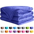 thumbnail image 1 of Throw Blanket, King Size Navy Throw Blankets & Throws for Couch/Beds, Fuzzy and Cozy Blanket, 90x108 inches, 1 of 4