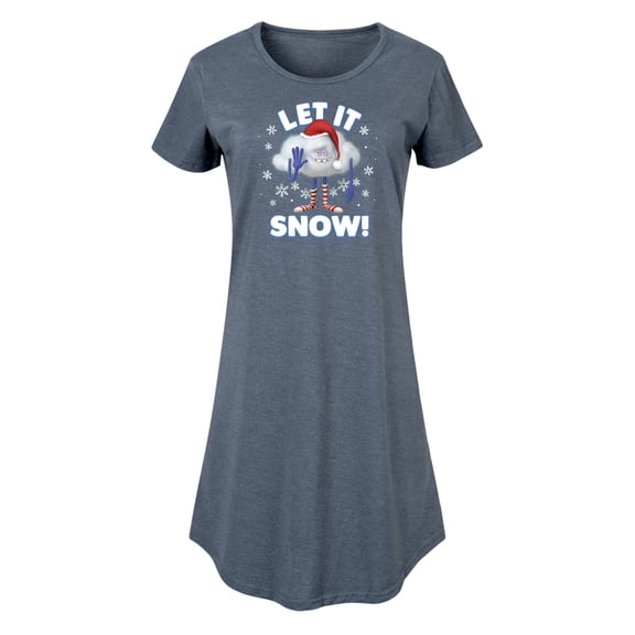 Trolls Movie - Christmas - Let It Snow - Cloud Guy - Women's Any Way Dress