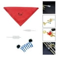 thumbnail image 3 of Kit Trumpet Maintenance Cleaning Care Kit Set Including Mouthpiece Brush Valve Brush Flexible Snake Brush Cleaning Cloth, 3 of 6