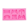 thumbnail image 2 of Molde de silicona Toystoory HA081821-00 para pastel Chocolate Mousse pudín galletas DIY reutilizable, 2 of 6