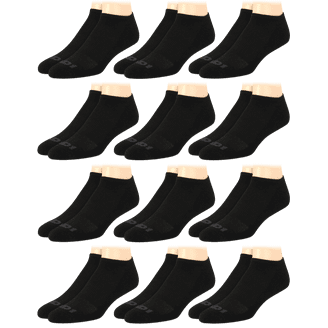 Gildan Men's Platinum Moisture Wicking No-Show Socks, 6-Pack