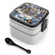 thumbnail image 1 of Anatomía según Grey Fiambrera de Doble Capa, Contenedor de Almuerzo Portátil Apilable, Almacenamiento de Alimentos Hermético a Prueba de Fugas, 1000ml, 1 of 6