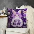 thumbnail image 2 of SHANXI Mothers Day Cat Mom Gifts, Cat Lover Gifts for Women, Cat Gift for Cat Lovers, Gifts for Women, Gift for Cat Moms, Cat Owner Gifts Throw Pillow Covers 22x22in, 2 of 5