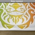 thumbnail image 6 of Ambesonne Rasta Place Mats Set of 4, Colorful Lion Portrait, Standard Size, Fern Green Orange, 6 of 6