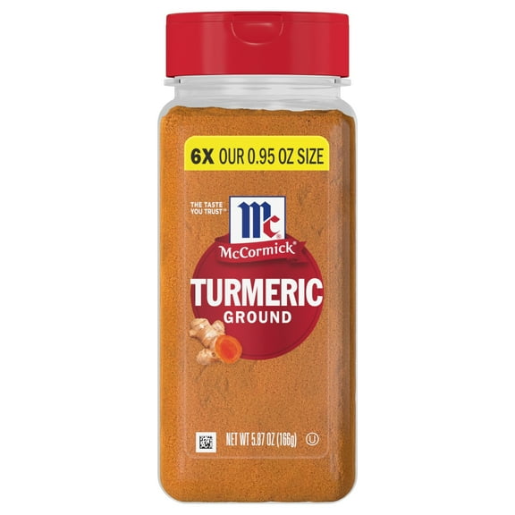 McCormick Kosher Ground Turmeric, 5.87 oz Bottle