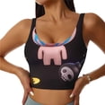 thumbnail image 2 of Lsque The Binding of Isaac Printed Women'S Sports Bra, Compression, Moisture Wicking, High-Impact Sports Bra For Women,Supportive sports bra-Large, 2 of 9