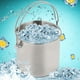thumbnail image 4 of Cubo de hielo portátil, contenedor de hielo de acero inoxidable, herramientas de barra, contenedor de hielo elaborado por expertos, 4 of 10