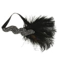 thumbnail image 4 of Minnieouse Vintage Lady Feather Applique Crystal Headband Party Fancy Headpiece Dress Prendas para la parte del cuerpo, 4 of 6