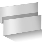 2 Pcs 18 Gauge Sheet Metal Steel Cold Rolled Mild Weldable Carbon Steel Plate Square 18 Ga Metal Panels for Outside Industrial Projects Weld Accessories (24 x 12 Inch)
