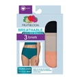 thumbnail image 2 of Pantaleta Fruit of the Loom para dama, Colección Breathable Cooling Stripes, Multicolor Talla 7, 3 Piezas, 2 of 4
