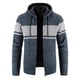 thumbnail image 1 of Chaqueta de lana casual de suéter de cuello alto de otoño e invierno de moda para hombres Pompotops oipoqjl36412, 1 of 4