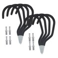 thumbnail image 3 of Minkissy 8Pcs Wall Mounted Bike Storage Rack for Heavy Duty Garage Use, 3 of 6