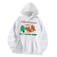thumbnail image 3 of Sudadera de manga larga con patrón navideño, ropa para Festival de de otoño, sudadera para mujer para deportes, vacaciones, mochilero, trabajo , S S, 3 of 10