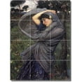 thumbnail image 1 of Ceramic Tile Mural-John Waterhouse Women Painting 155. 18" w x 24" h using (12) 6 x 6 ceramic tiles, 1 of 3