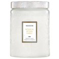 thumbnail image 1 of MEHOOM Green Tea & Sandalwood Wood Wick Scented Candle, 20oz Large Beeswax & Soy Blend, Clean Burning 100-Hour Candle, Cozy Gift for Home Decor, 1 of 5